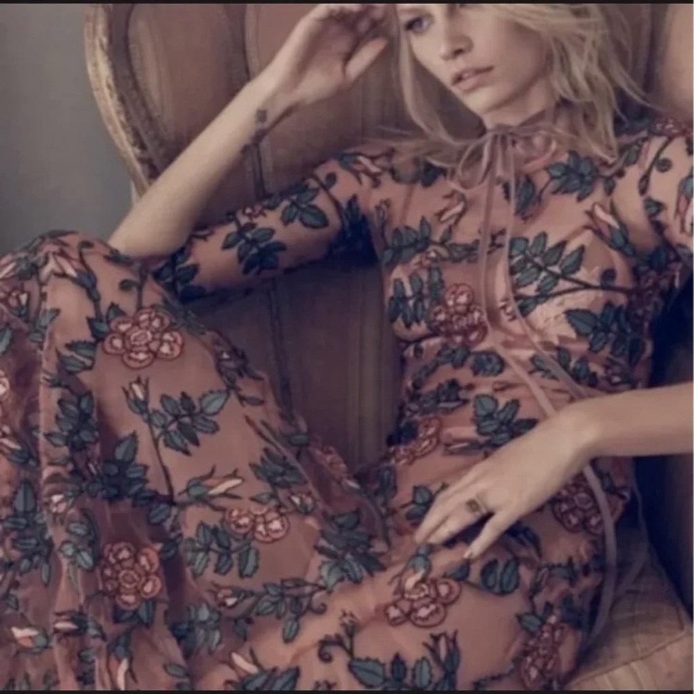For Love And Lemons Rolisa Maxi Dress size S - Picture 2 of 10